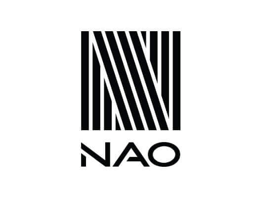 A brand logo of a property investment firm called NAO