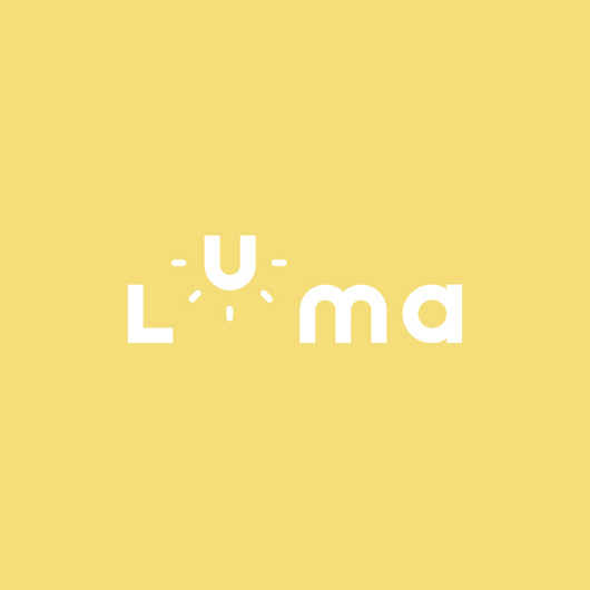 A logo of an education destination brand called LUMA